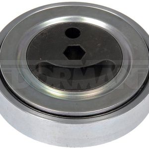 Dorman Drive Belt Tensioner Pulley, Techoice, Serpentine, 8.1 Millimeter Inside Diameter, 88.2 Millimeter Outside Diameter, Silver, Steel – 419-722