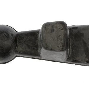 Dorman Hood Latch, Non Locking, Natural, Silver/ Black, Metal/ Rubber, Single – 42410