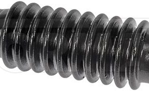 Dorman Steering Shaft, OE Solutions™, 15-1/2 Inch Length, 3/4 Inch – 36 Spline, Black Steel, With Universal Joint – 425-466
