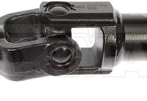 Dorman Steering Shaft, OE Solutions™, 14.7 Inch Length, 1-1/2 Inch – 36 Spline, Black Steel, With Universal Joint – 425-469