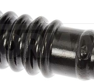 Dorman Steering Shaft, OE Solutions™, 14.7 Inch Length, 1-1/2 Inch – 36 Spline, Black Steel, With Universal Joint – 425-469