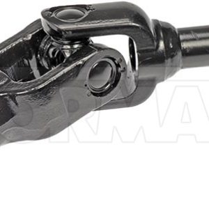 Dorman Steering Shaft, OE Solutions™, 360 Millimeter Length, 23.85 Millimeter – 27 Spline, Painted Black Steel, With Universal Joint – 425-488