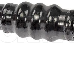 Dorman Steering Shaft, OE Solutions™, 360 Millimeter Length, 23.85 Millimeter – 27 Spline, Painted Black Steel, With Universal Joint – 425-488