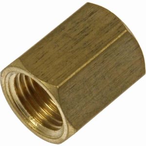 Dorman Coupler Fitting, Autograde™, Union, 3/16 Inch Tube X 3/16 Inch Tube, Straight, Brass, Single – 43375