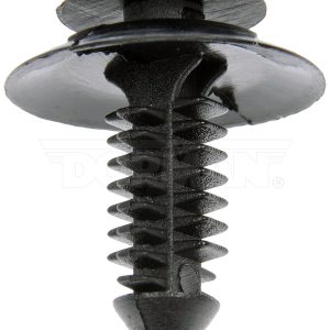 Dorman Interior Panel Retainer, OE Solutions ™, OE Replacement for Ford Models, 0.96 Inch Length, Black, Plastic, Pack of 15 – 963-010D
