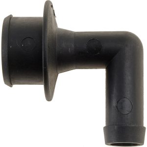 Dorman PCV Valve Elbow, 0.728 Inch Inlet Diameter, 0.988 Inch Outlet Diameter, Plastic, With 1 Elbow – 47079