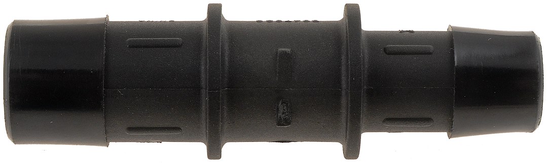 Dorman Heater Hose Fitting, Straight Connector, 5/8 Inch Hose Barb, 3/4 Inch Hose Barb, Natural, Black, Plastic – 47080