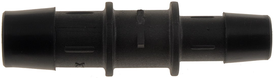 Dorman Heater Hose Fitting, Straight Connector, 1/2 Inch Hose Barb, 5/8 Inch Hose Barb, Natural, Black, Plastic – 47081
