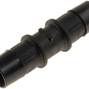Dorman Heater Hose Fitting, Straight Connector, 3/4 Inch Hose Barb, Natural, Black, Plastic – 47095