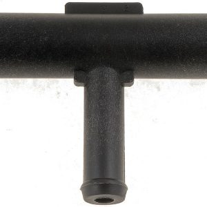 Dorman Heater Hose Fitting, Tee Connector, 5/8 Inch Hose Barb Main, 3/8 Inch Hose Barb Tap, Natural, Black, Plastic – 47147