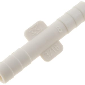 Dorman Vacuum Hose Connector, Vacu-Tite ®, Straight Connector, 3/16 Inch Diameter, White, Plastic, Set of 2 – 47303