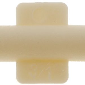 Dorman Vacuum Hose Connector, Vacu-Tite ®, Straight Connector, 3/16 Inch Diameter, White, Plastic, Single – 47311