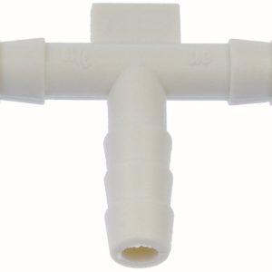 Dorman Vacuum Hose Connector, Vacu-Tite ®, T Shaped Connector, 3/16 Inch Diameter, White, Plastic, Set of 2 – 47334
