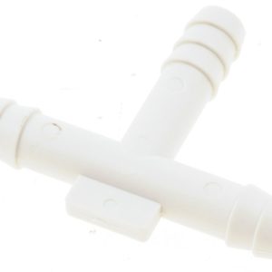 Dorman Vacuum Hose Connector, Vacu-Tite ®, T Shaped Connector, 5/16 Inch Diameter, White, Plastic, Single – 47342