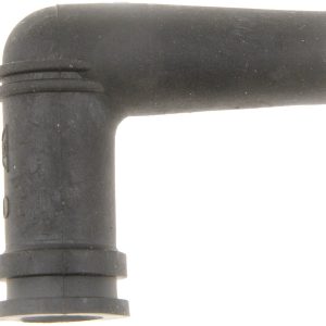 Dorman Vacuum Hose Connector, Vacu-Tite ®, 90 Degree Elbow Connector, 9/64 Inch Diameter to 5/32 Inch Diameter, Black, Vinyl, Single – 47411