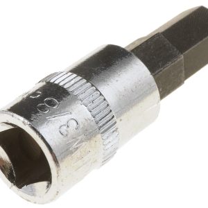 Dorman Socket, 3/8 Inch, Standard, Brake Caliper Bolt Socket, Chrome Plated, Steel, Single – 49015