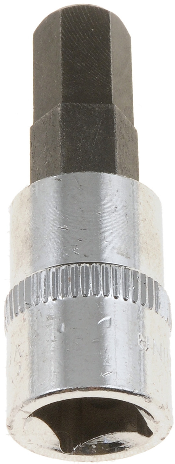 Dorman Socket, 3/8 Inch, Standard, Brake Caliper Bolt Socket, Chrome Plated, Steel, Single – 49015