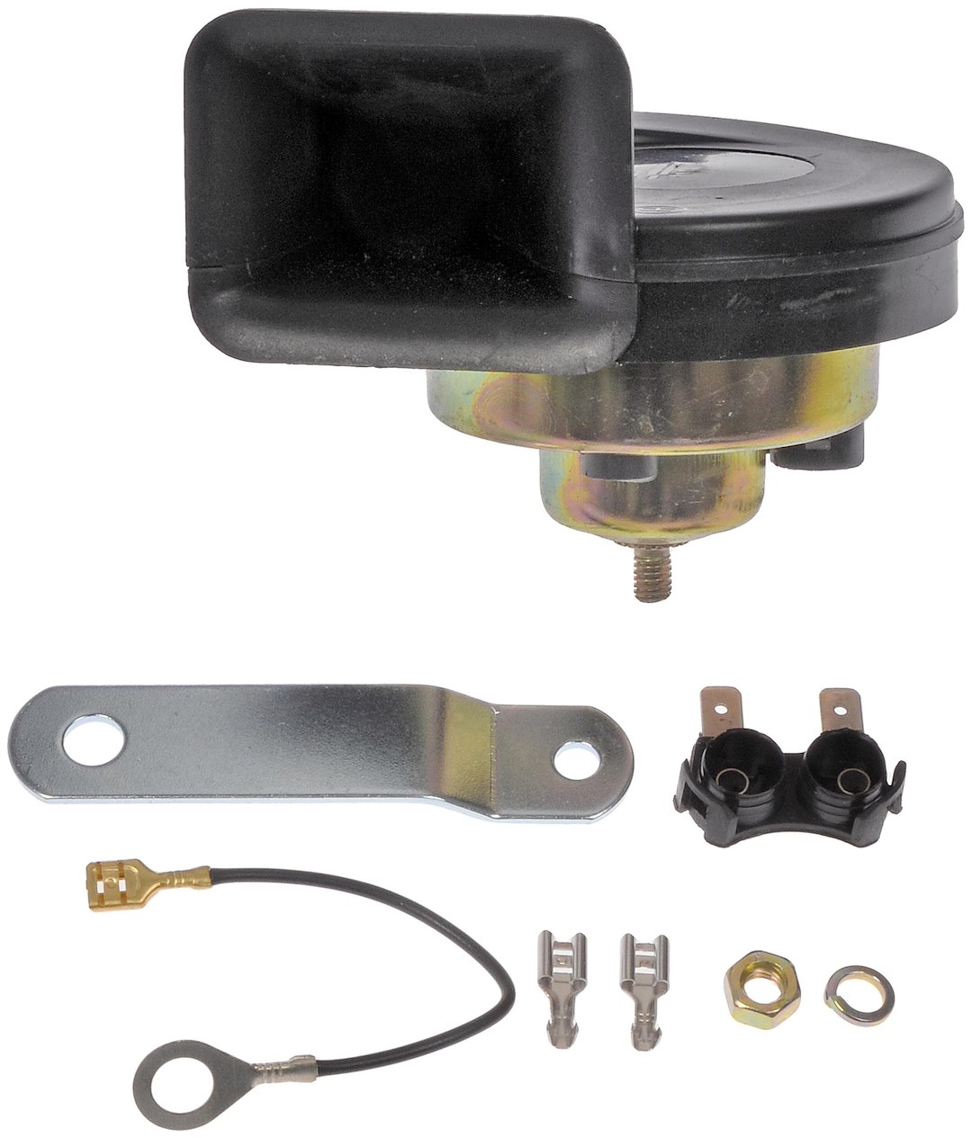 Dorman Horn, 107 Decibels, 12 Volt, Black, Steel – 49321