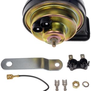 Dorman Horn, 107 Decibels, 12 Volt, Black, Steel – 49321
