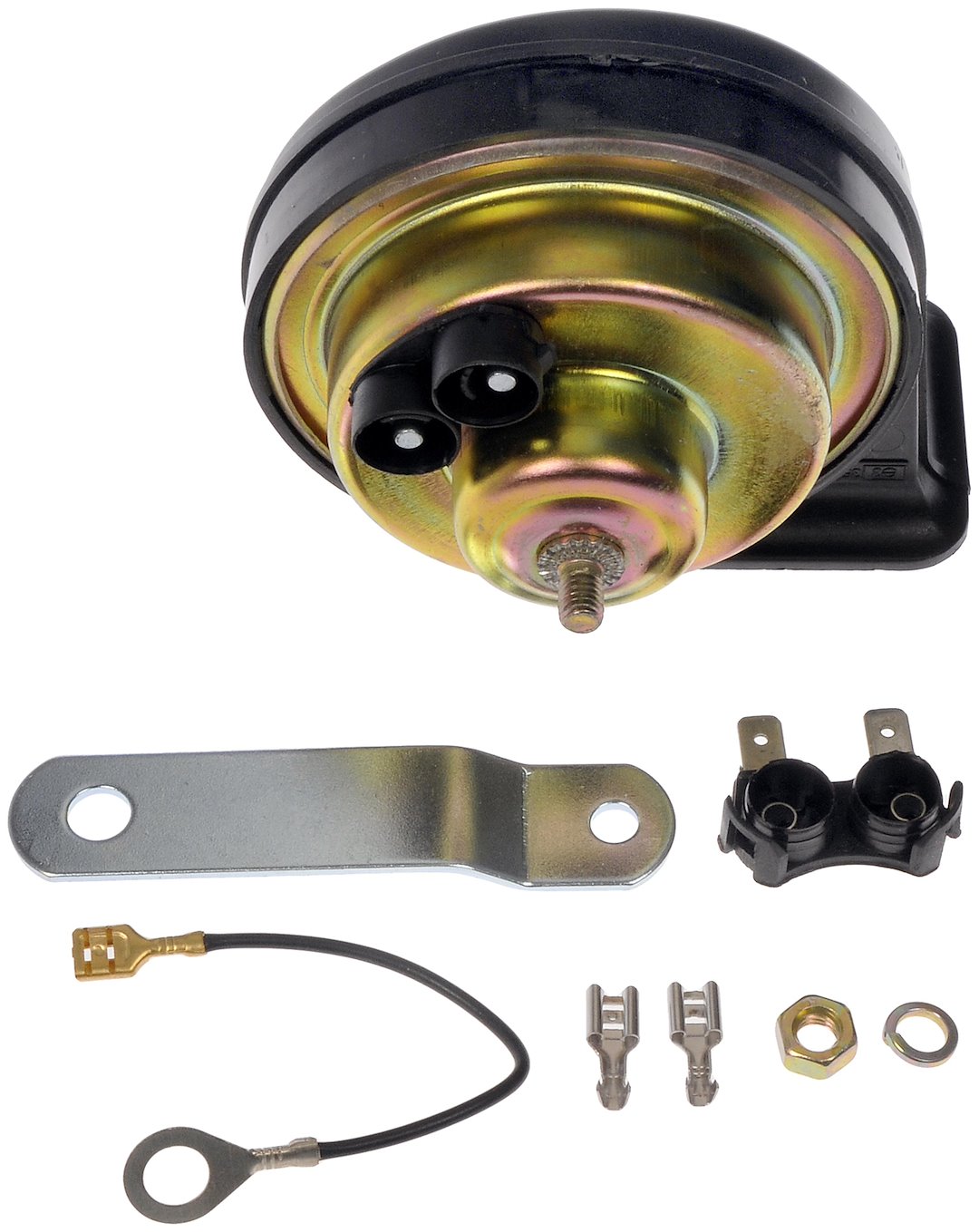 Dorman Horn, 107 Decibels, 12 Volt, Black, Steel – 49321