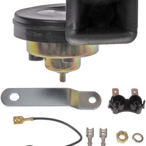 Dorman Horn, 110 Decibels, 12 Volt, Black, Steel – 49322