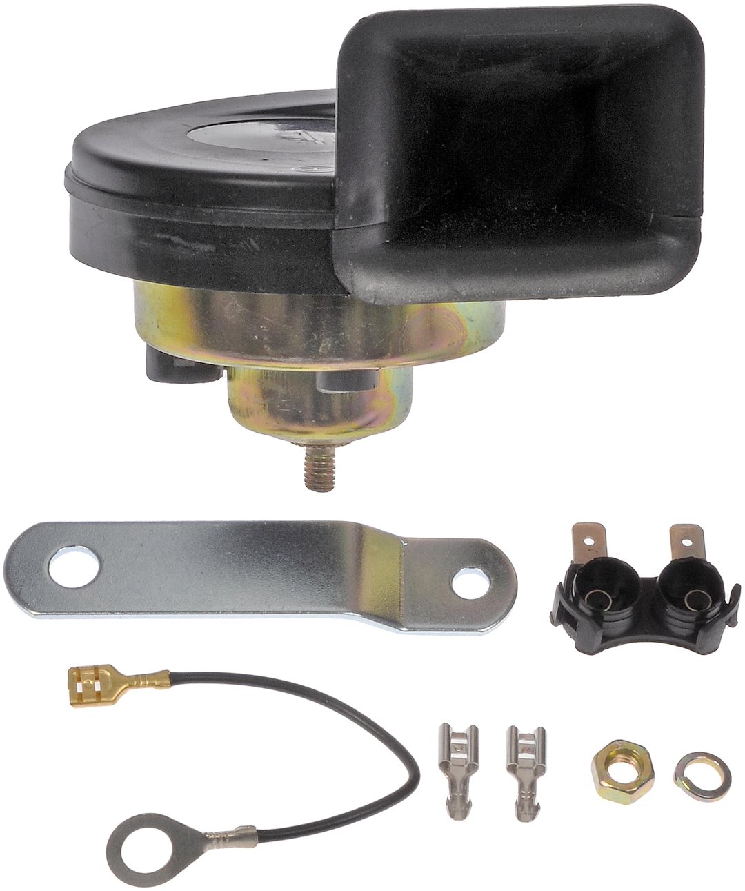 Dorman Horn, 110 Decibels, 12 Volt, Black, Steel – 49322