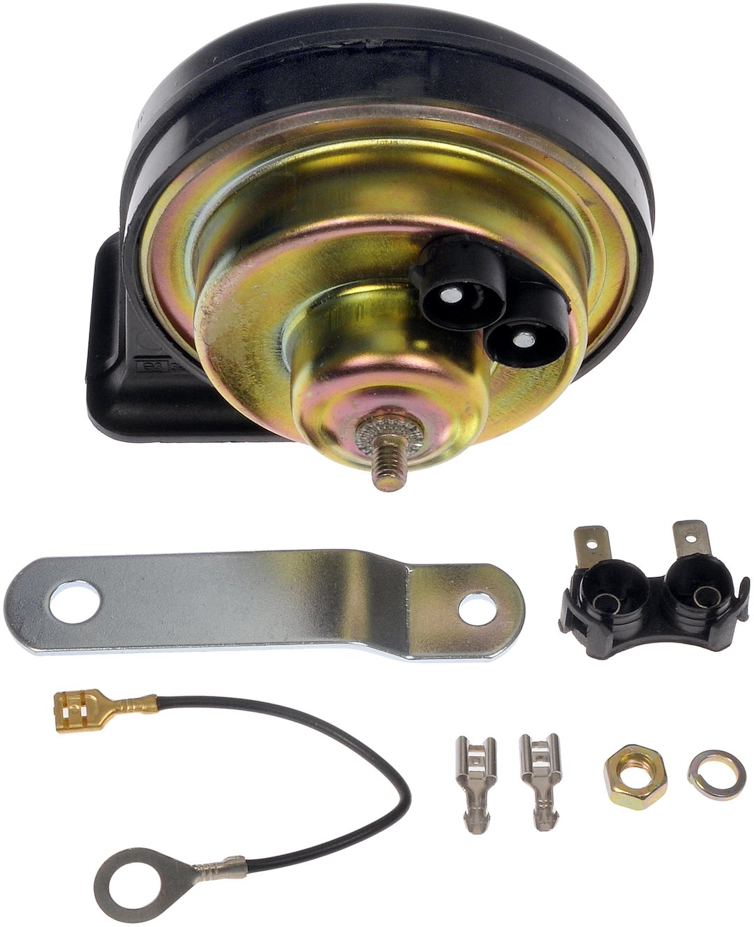 Dorman Horn, 110 Decibels, 12 Volt, Black, Steel – 49322
