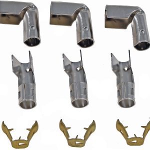 Dorman Spark Plug Wire Terminal, Straight/ 90 Degree, Spark Plug Style, Assortment of 3, With 3 Distributor Cap Ends – 49807