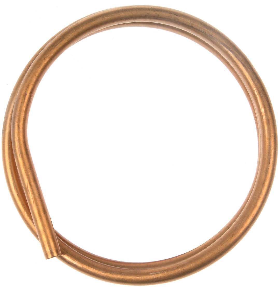 Dorman Tubing, Autograde™, Use for Automotive Repair Job, Copper, 1/4 Inch Diameter X 0.03 Inch Thickness, 25 Foot Length – 510-010