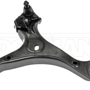 Dorman Control Arm, OE Solutions ™, Non Adjustable, Black, Steel, With Ball Joint/ Bushings/ Mounting Hardware, Single – 520-695