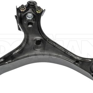 Dorman Control Arm, OE Solutions ™, Non Adjustable, Black, Steel, With Ball Joint/ Bushings/ Mounting Hardware, Single – 520-696