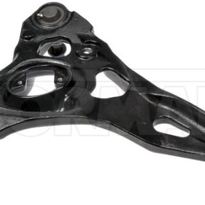 Dorman Control Arm, OE Solutions™, Non Adjustable, Black, Iron, With Ball Joint/ Bushings/ Mounting Hardware, Single – 521-921