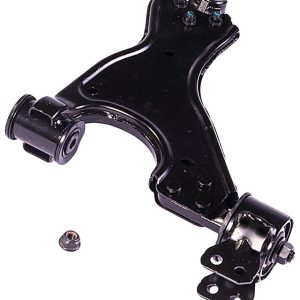 Dorman Control Arm, OE Solutions ™, Non Adjustable, Black, Steel, With Ball Joint and Bushings, Single – 522-022