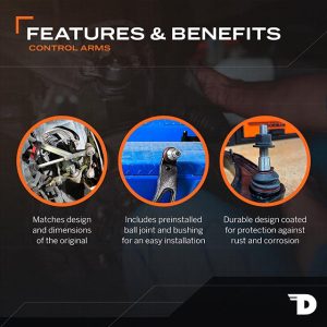 Dorman Control Arm, OE Solutions™ – 523-225