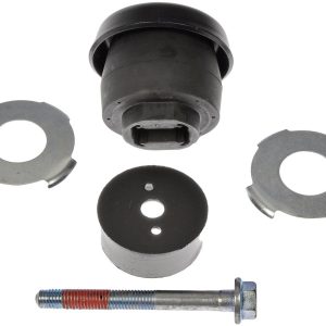 Dorman Body Mount Bushings, OE Solutions™, Black, Rubber, With Lower Bushing/Upper Bushing/Retainer/Bolt, Single – 523-501
