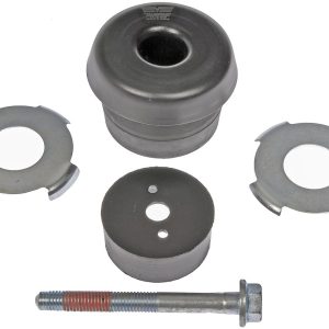 Dorman Body Mount Bushings, OE Solutions™, Black, Rubber, With Lower Bushing/Upper Bushing/Retainer/Bolt, Single – 523-501
