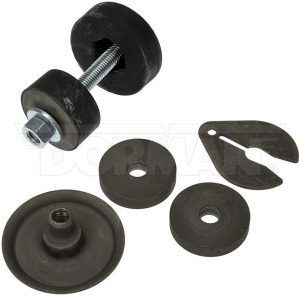 Dorman Body Mount Bushings, OE Solutions ™, Black, 22.6 Millimeter Diameter, With Bolt/ Nut – 523-527