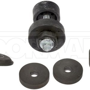 Dorman Body Mount Bushings, OE Solutions ™, Black, 22.6 Millimeter Diameter, With Bolt/ Nut – 523-527