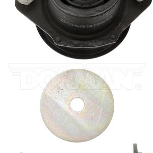 Dorman Body Mount Bushings, OE Solutions ™, Black, Rubber, With Mounting Hardware – 523-537
