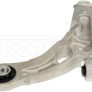 Dorman Control Arm, OE Solutions™, Non Adjustable, Powder Coated, Silver, Aluminum, With Bushings, Single – 524-904