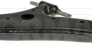 Dorman Control Arm, OE Solutions ™, Fully Boxed, Non Adjustable, Black, Steel, With Bushings, Single – 526-046