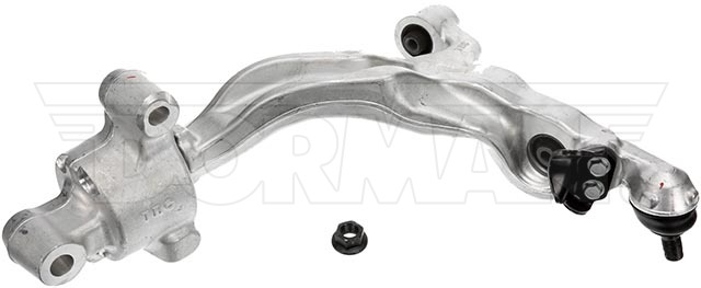 Dorman Control Arm, OE Solutions ™, Non Adjustable, Silver, Aluminum, With Ball Joint Assembly, Single – 526-438