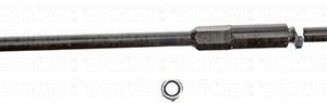 Dorman Lateral Arm, OE Solutions™, Black, Steel, 571 Millimeter Length, With Bushing/ Ball Joint, Single – 526-597