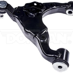 Dorman Control Arm, OE Solutions™, Non Adjustable, Black, Steel, With Ball Joint/ Bushings/ Mounting Hardware, Single – 526-653