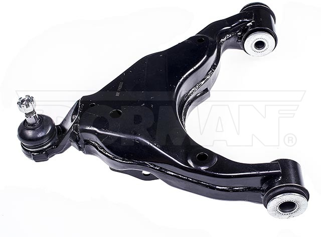 Dorman Control Arm, OE Solutions™, Non Adjustable, Black, Steel, With Ball Joint/ Bushings/ Mounting Hardware, Single – 526-653