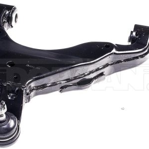 Dorman Control Arm, OE Solutions™, Non Adjustable, Black, Steel, With Ball Joint/ Bushings/ Mounting Hardware, Single – 526-654