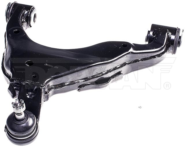 Dorman Control Arm, OE Solutions™, Non Adjustable, Black, Steel, With Ball Joint/ Bushings/ Mounting Hardware, Single – 526-654