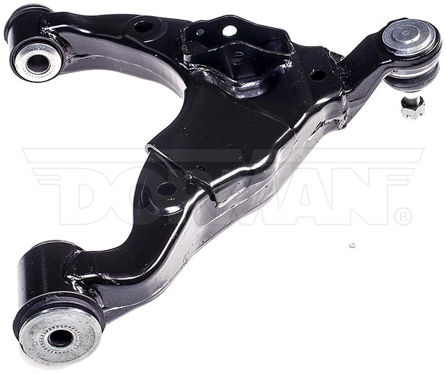 Dorman Control Arm, OE Solutions™, Non Adjustable, Black, Steel, With Ball Joint/ Bushings/ Mounting Hardware, Single – 526-654