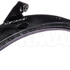 Dorman Control Arm, OE Solutions™, Non Adjustable, Powder Coated, Black, Steel, With Bushings, Single – 526-972