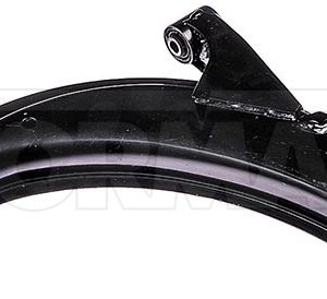 Dorman Control Arm, OE Solutions™, Non Adjustable, Powder Coated, Black, Steel, With Bushings, Single – 526-972